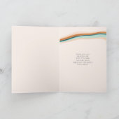 Zachte wervelkolom verlies van Baby sympathie Kaart (Binnen)