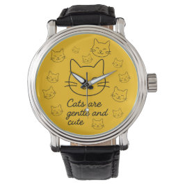 zachte whiskers horloge