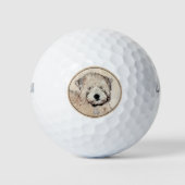 Zachte wielschilderende schilderkunst met wieltjes golfballen (Voorkant)