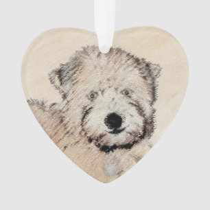 Zachte wielschilderende schilderkunst met wieltjes ornament