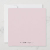 Zachte Wildflower Meadow Daydreams Kaart (Achterkant)