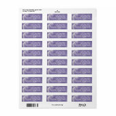 Zachte Winter Ijsberen Retouradreslabels Etiket (Full Sheet)