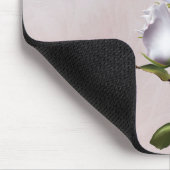 Zachte Witte Rozen Elegante Shabby Chic Muismat (Hoek)