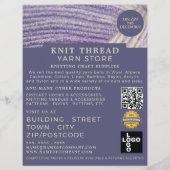 Zachte wol, broekwinkel, varkenswinkel, Adverteren Flyer (Voorkant)