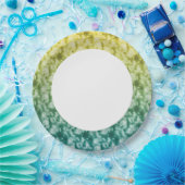 Zachte wolken 1 papieren bordje (Feest)