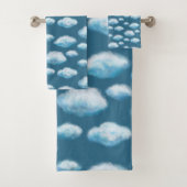Zachte wolken bad handdoek (Insitu)