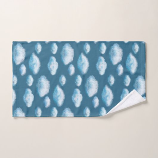 Zachte wolken bad handdoek (Handdoek)