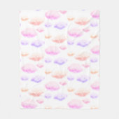 Zachte wolken fleece deken (Voorkant)
