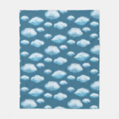 Zachte wolken  fleece deken (Voorkant)