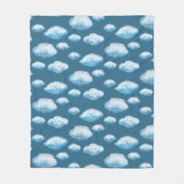 Zachte wolken  fleece deken