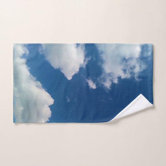 Zachte wolken handdoek (Handdoek)