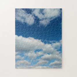 Zachte wolken legpuzzel