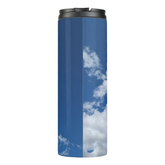 Zachte wolken thermosbeker (Achterkant)