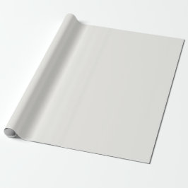 Zachte Wolkvormige Witte Effen Kleur Van Het Jaar Cadeaupapier