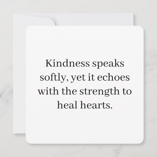 Zachte woorden, kalm hart kaart (Achterkant)