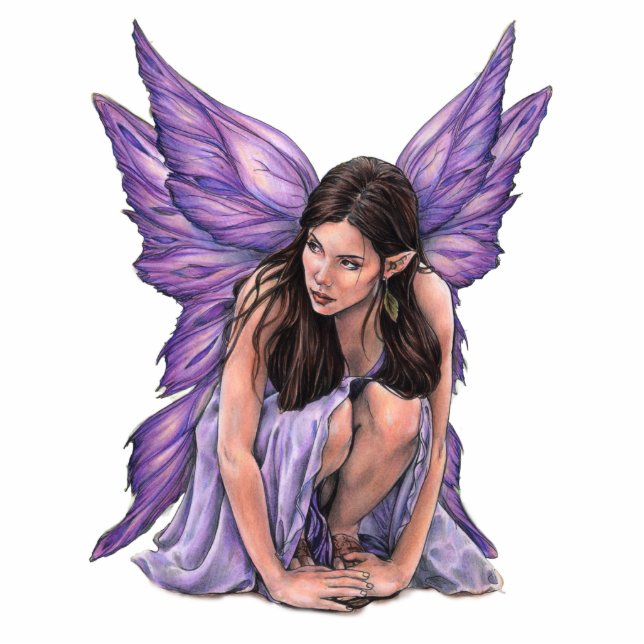 Zachte zachte doorsnede voor forel gebruik staand fotobeeldje  (Voorkant)