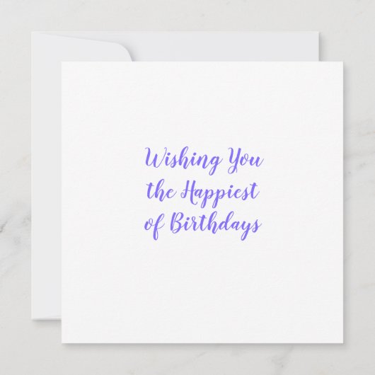 Zachte zestien regenboogkleurige Waterverf Birthda Kaart (Achterkant)