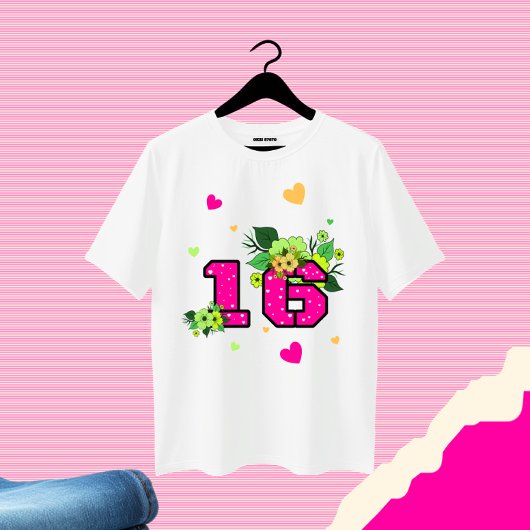 Zachte zestien t-shirt