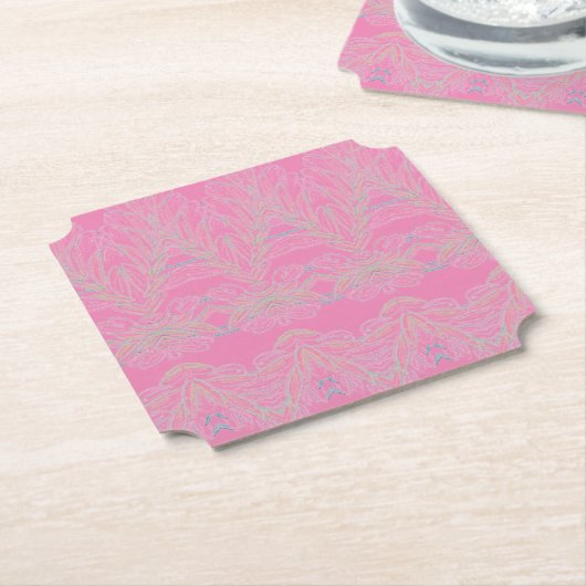 Zachte zeugen kartonnen onderzetters (Gekanteld)