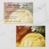 Zachte zolen van Garens Visitekaartje (Voorkant / Achterkant)