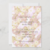 Zachte Zomer Bloemen Foto Save the Date (Achterkant)