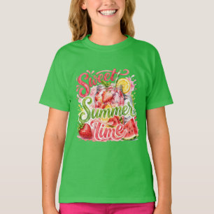 Zachte Zomer Vibes Kinder Unisex T-Shirt
