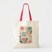 Zachte zomerbloem tote bag (Voorkant)