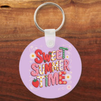 Zachte ZomerTijd Coquette Aardbei Retro Strand