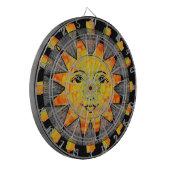 Zachte zon dartbord (Voorkant Links)