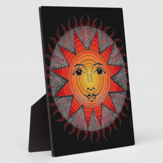 Zachte zon fotoplaat (Zijkant)