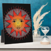 Zachte zon fotoplaat (Zijkant)