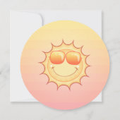 Zachte zon kaart (Achterkant)