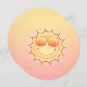 Zachte zon kaart (Voorkant / Achterkant)