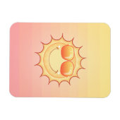 Zachte zon magneet (Horizontaal)