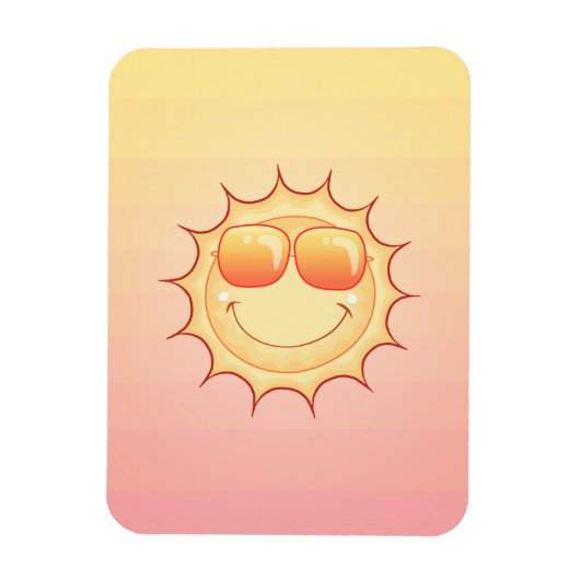 Zachte zon magneet (Verticaal)