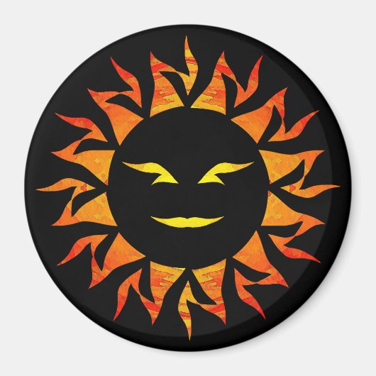 Zachte zon magneet (Voorkant)