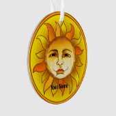 Zachte zon ornament (voorkant)