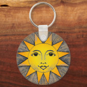 Zachte zon sleutelhanger (Voorkant)