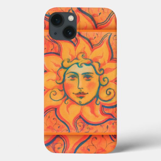 Zachte zon, sprookjeskunst, Oranje geel Case-Mate iPhone Case (Achterkant)