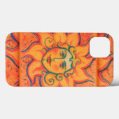 Zachte zon, sprookjeskunst, Oranje geel Case-Mate iPhone Case (Achterkant (horizontaal))