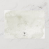 Zachte Zonnebloemen Boho Hart Huwelijksreceptie Informatiekaartje (Achterkant)