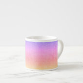 zachte zonsondergang espresso kop (Voorkant rechts)