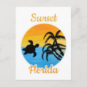Zachte zonsondergang in Florida Briefkaart (Voorkant)
