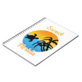 Zachte zonsondergang in Florida Notitieboek (Linkerzijde)