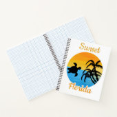 Zachte zonsondergang in Florida Notitieboek (Binnen)