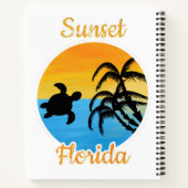 Zachte zonsondergang in Florida Notitieboek (Achterkant)