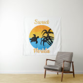 Zachte zonsondergang in Florida    Wandkleed (In situ)