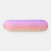 zachte zonsondergang persoonlijk skateboard (Horizontaal)