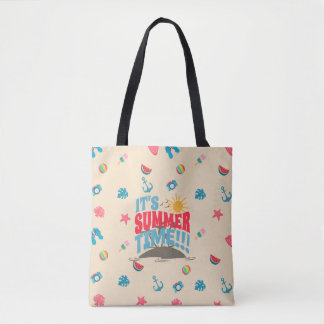 Zachte zure zomertijd tote bag