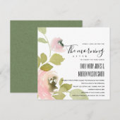 ZACHTE ZWART PASTEL STROOM DE MORGEN NA AFSTAND KAART (Voorkant / Achterkant)